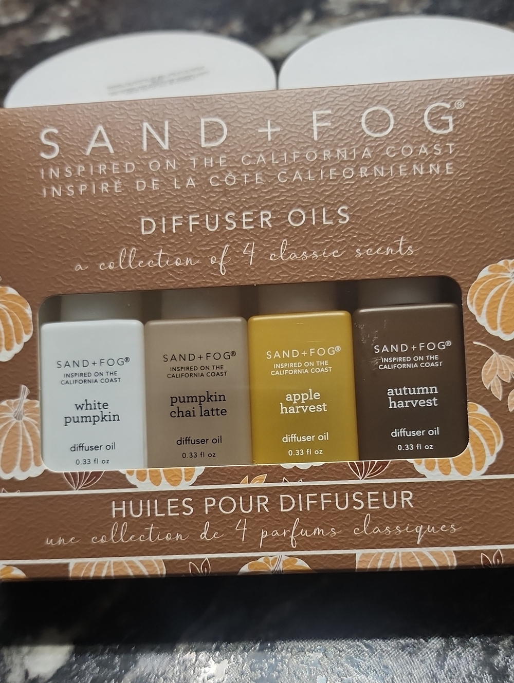 Sand + Fog ...4 Classic Diffuser Oils Set... Autumn Scents